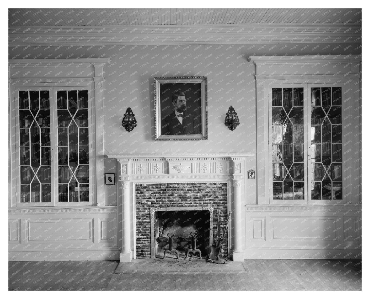 Danville, VA Vintage Home Architecture Photo, 20th Century