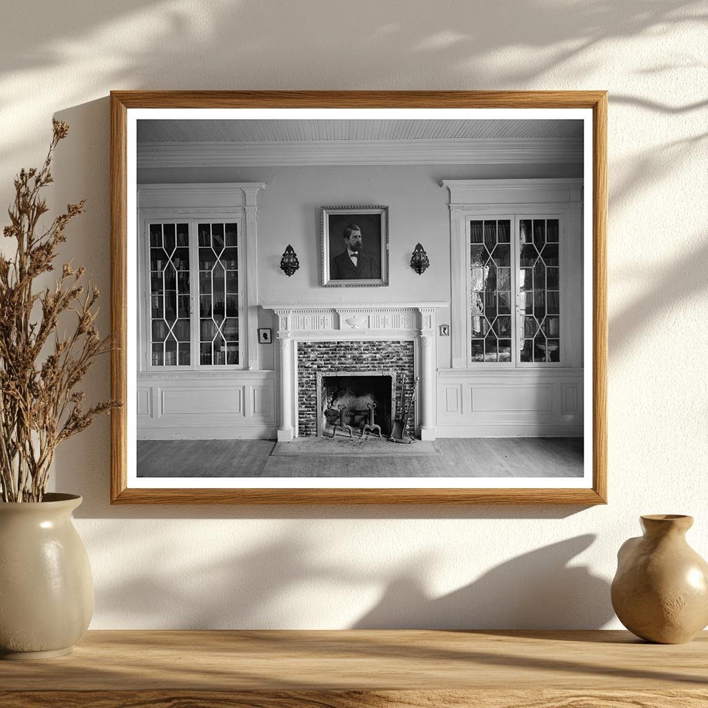 Danville, VA Vintage Home Architecture Photo, 20th Century