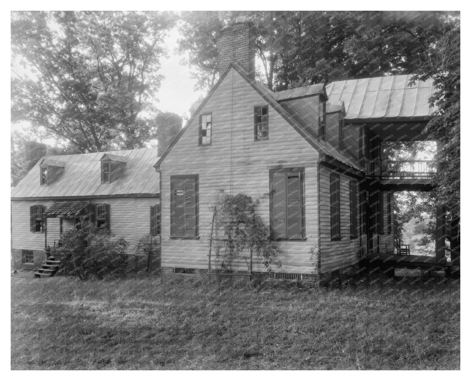 Vintage Architecture of Powhatan County, Virginia 20th Centu