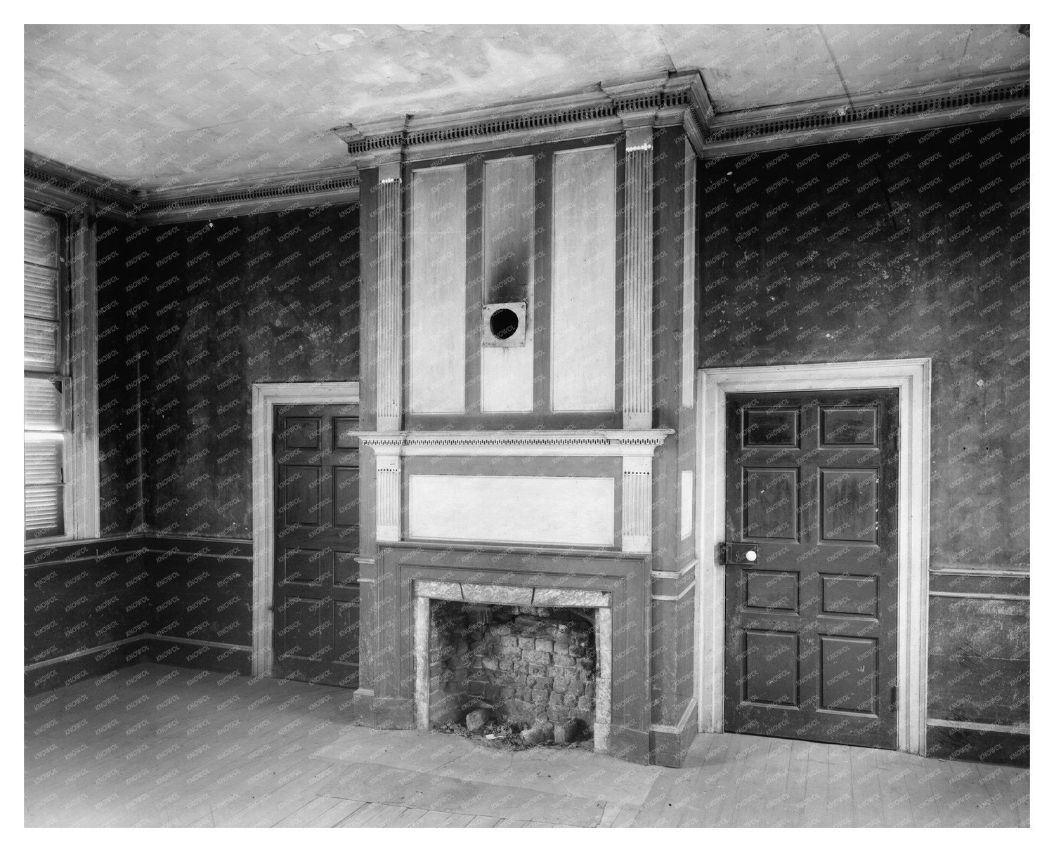 Historic Interior Photo, Powhatan County, VA, 1953