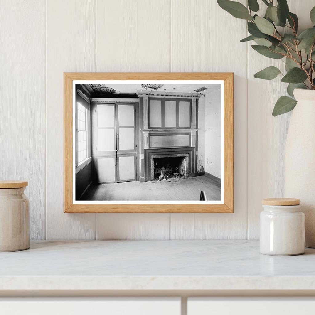 Powhatan County VA Interior Scene, Early 20th Century