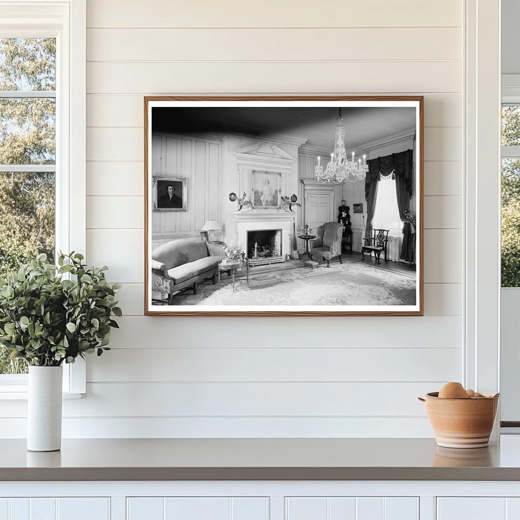 Historic Home Interior, Surry, Virginia, 1730