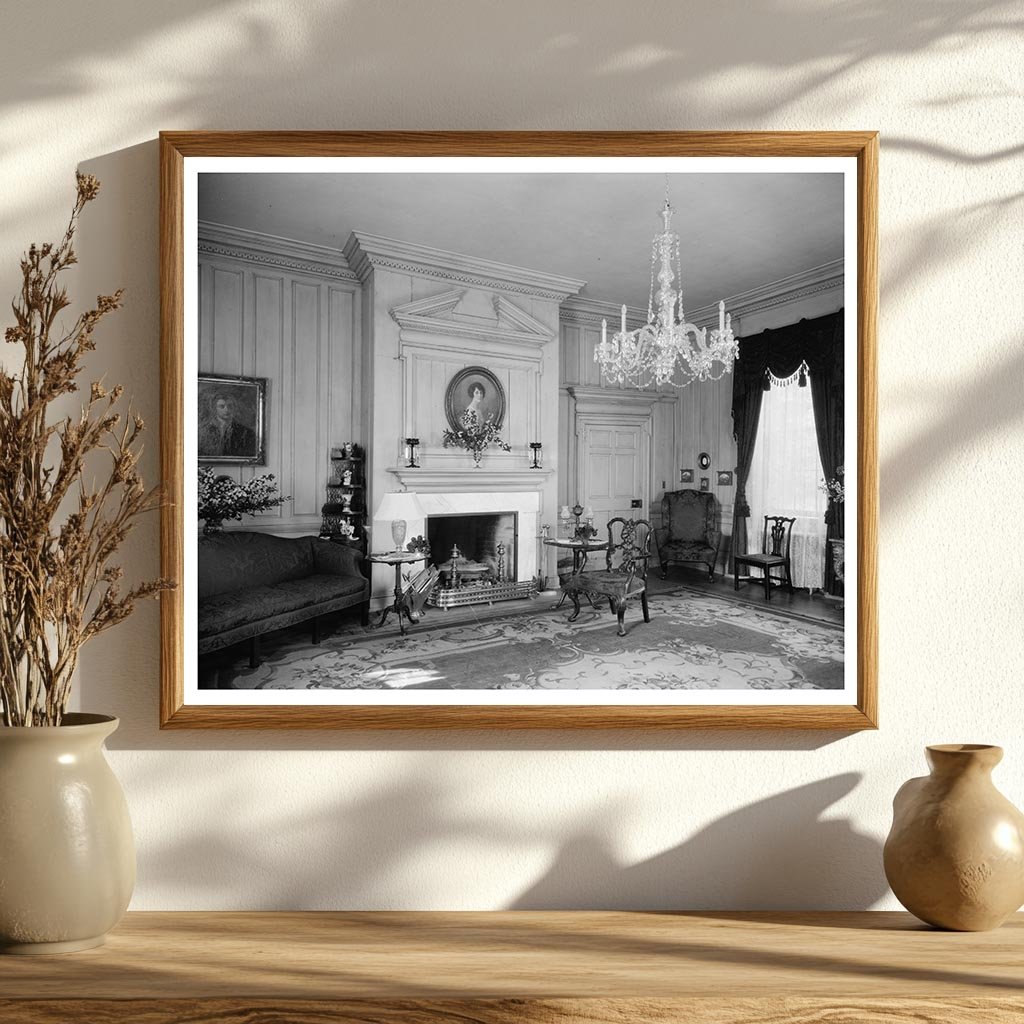Historic Interior of 1730 Home in Prince George County, VA