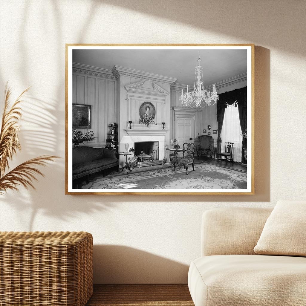 Historic Interior of 1730 Home in Prince George County, VA