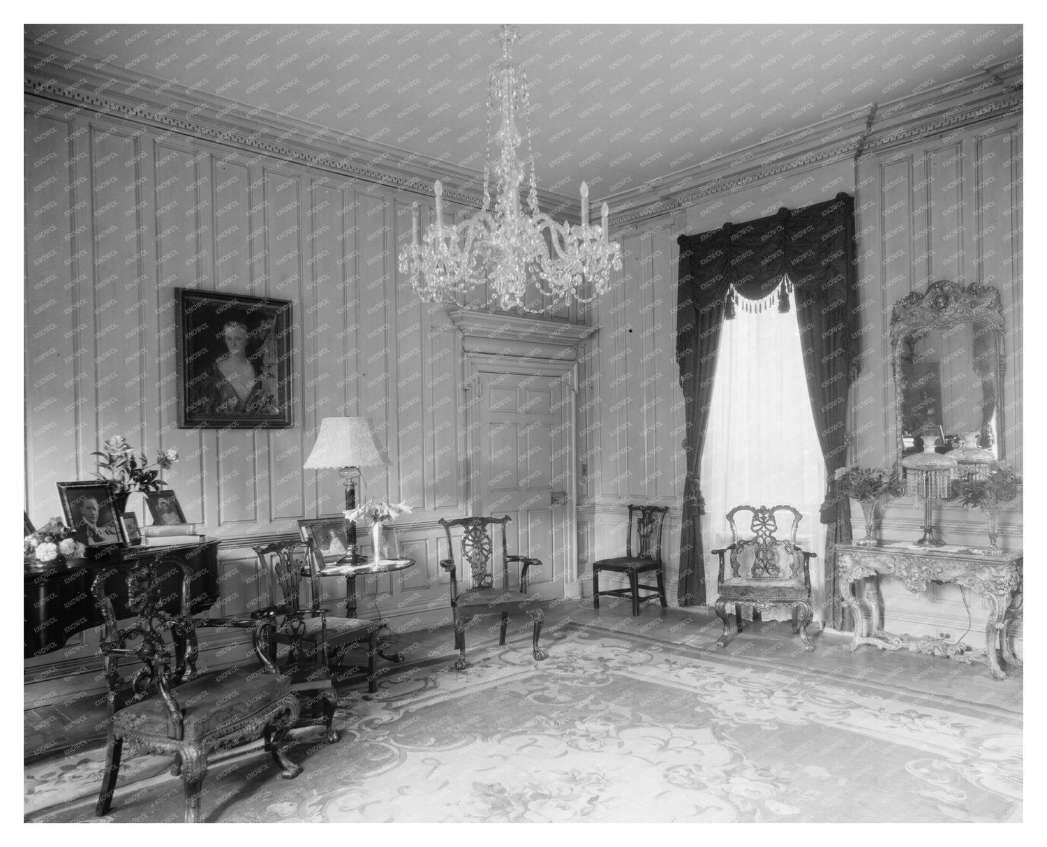 Historic Home Interior, Surry, VA, 1730/1789