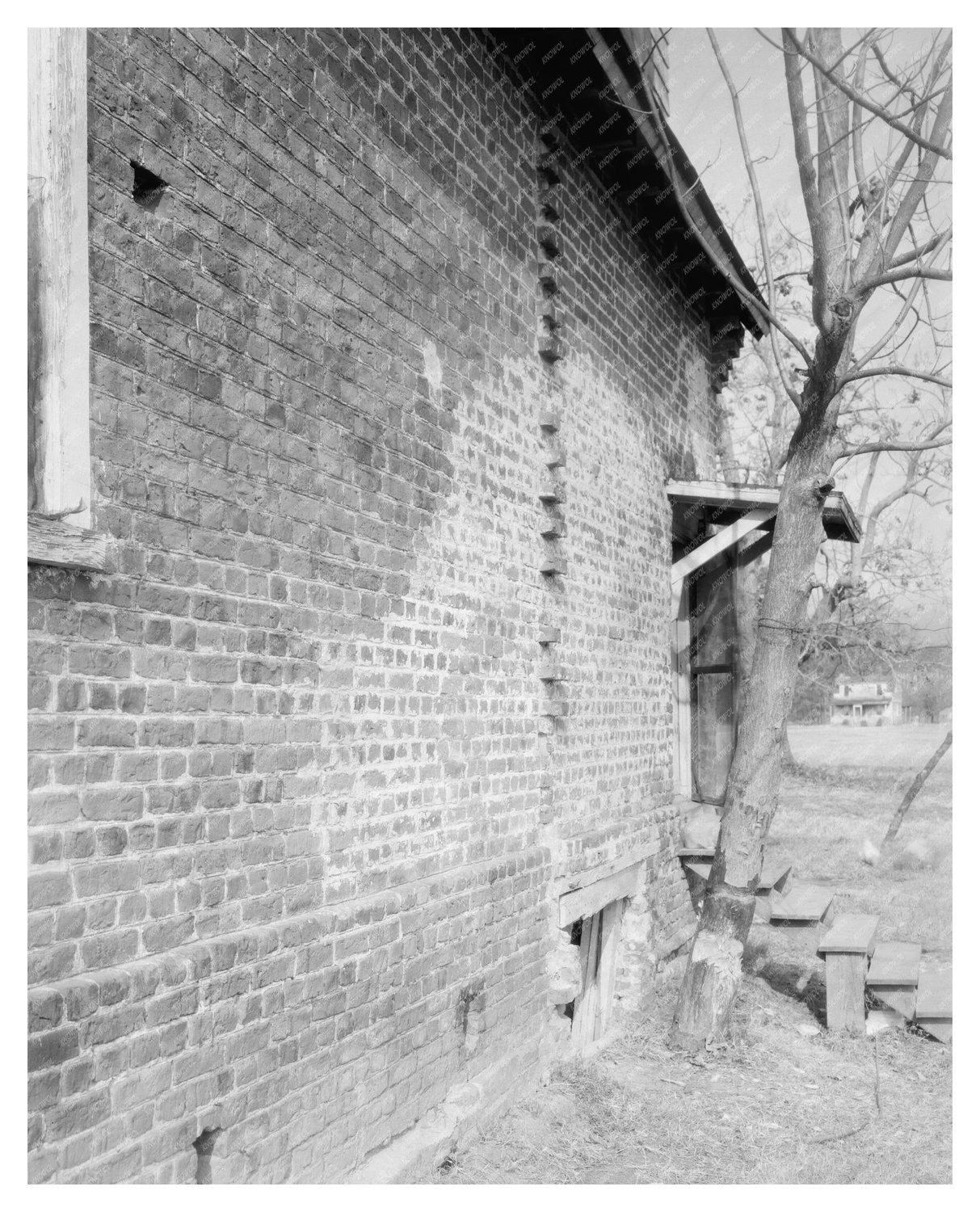 James Wishart House, Virginia, 1725 Vintage Photo