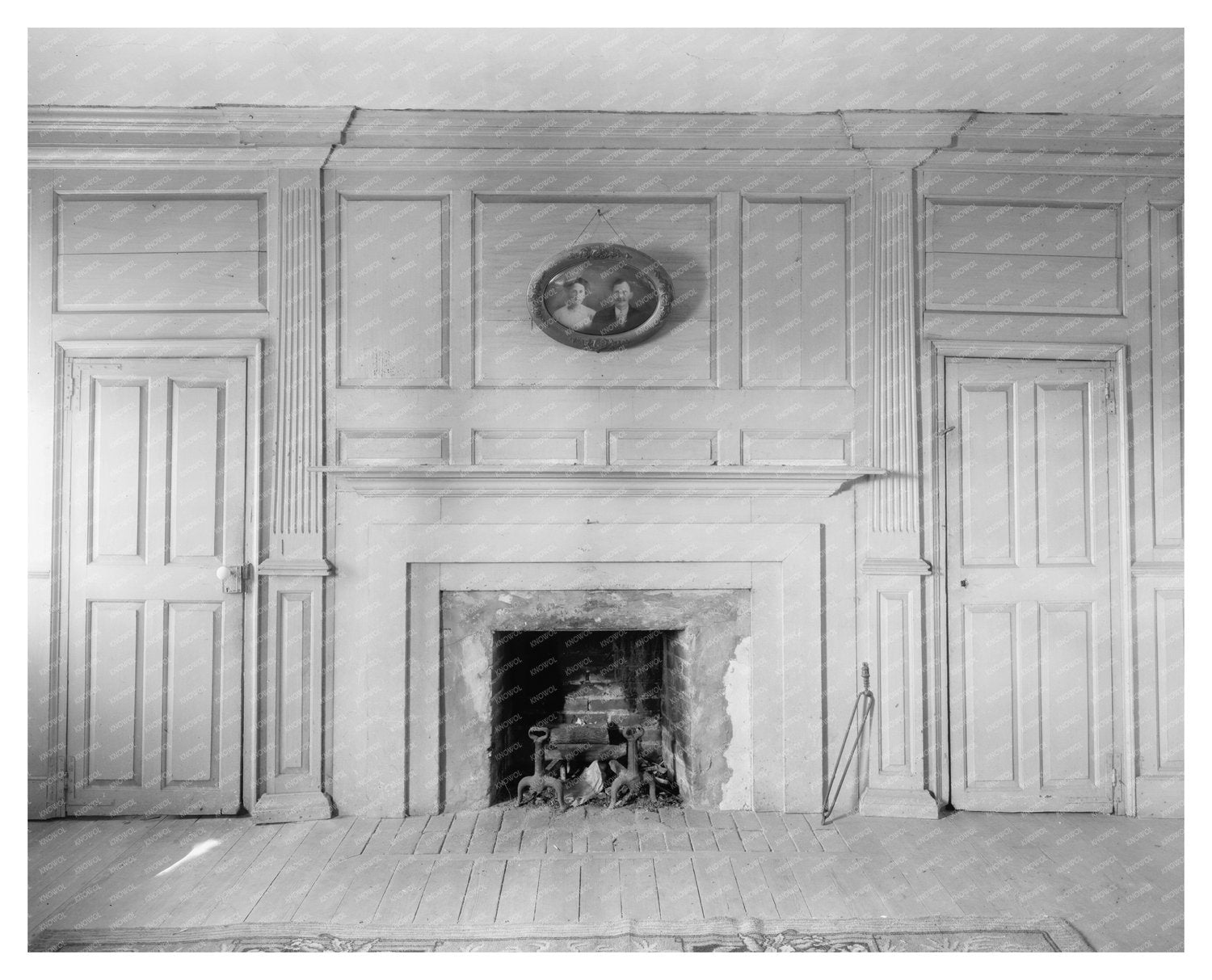 Historic Virginia Beach Building Interior, 1684-1952