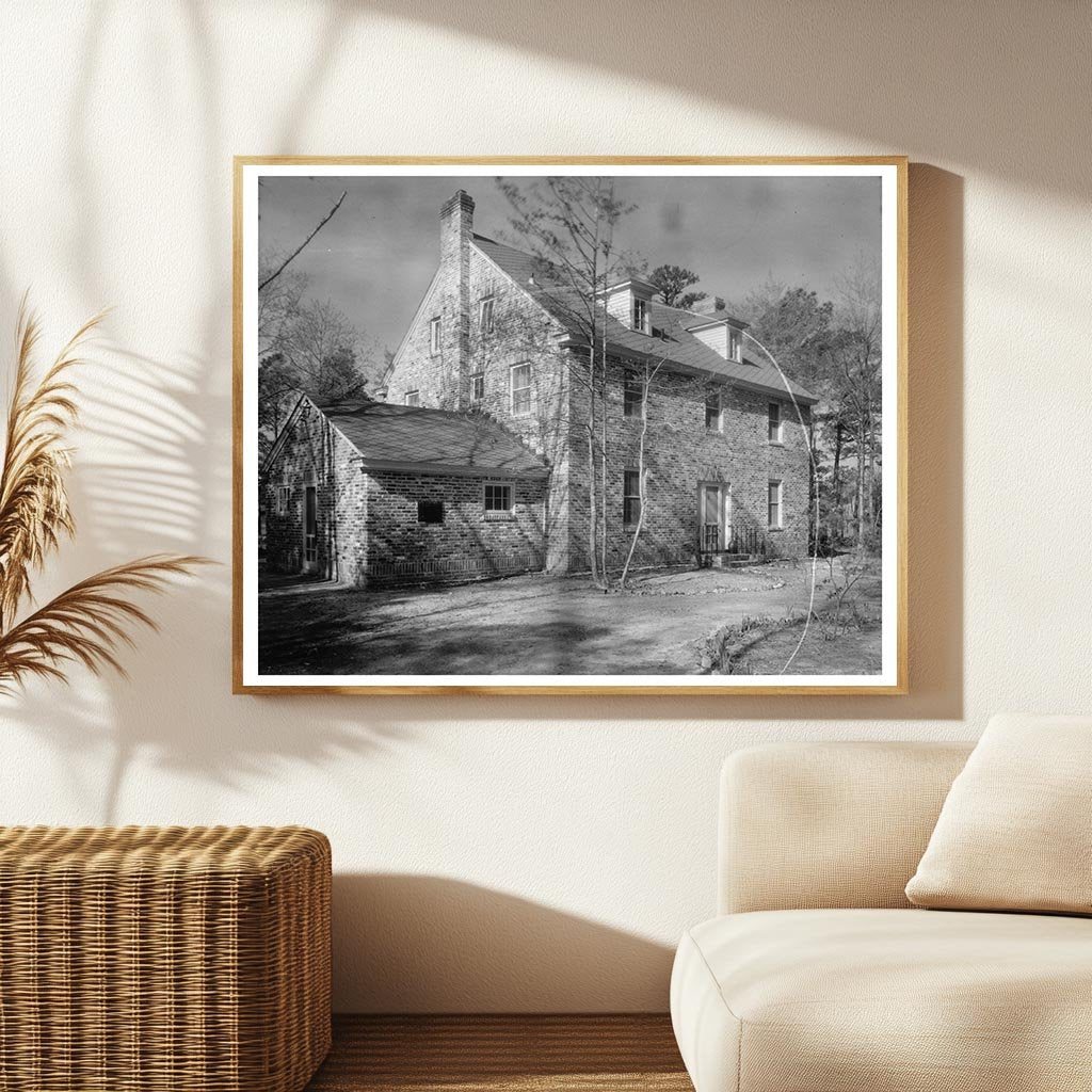 Vintage Photo of Princess Anne County, VA Homes 20th Century