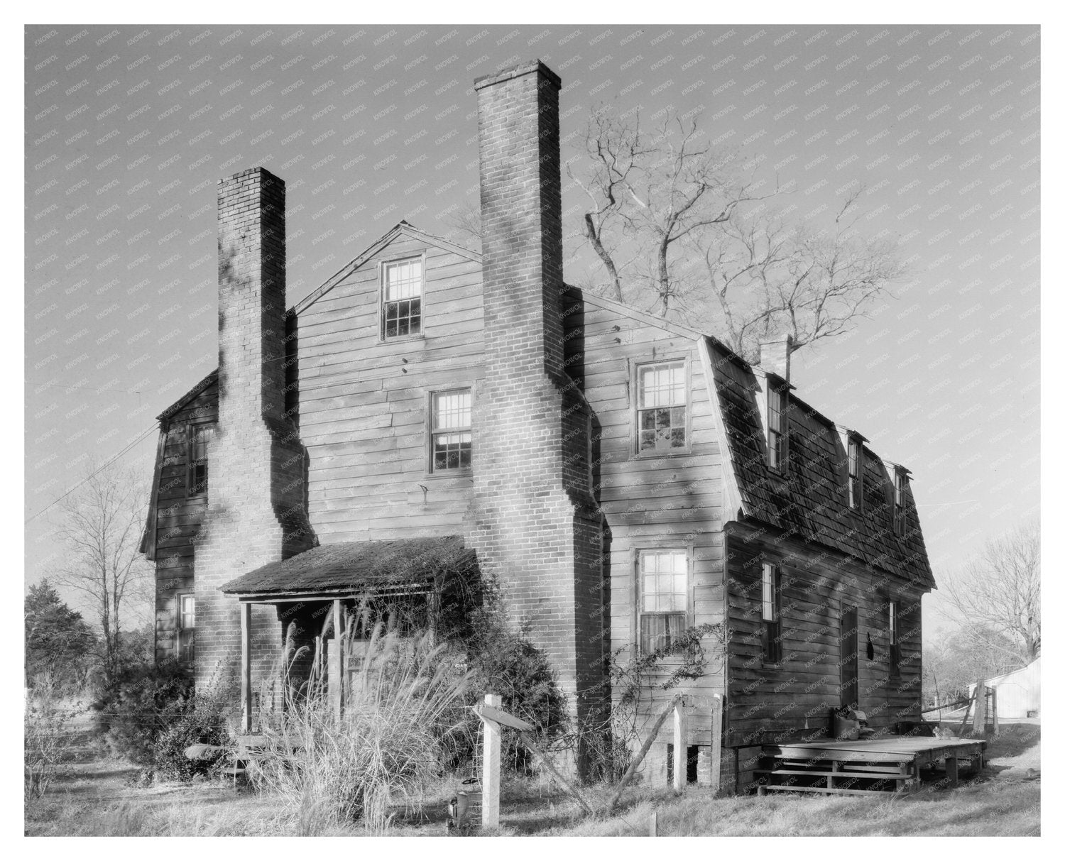 Reuben Lovett House, Kempsville, VA, 1790 Photograph