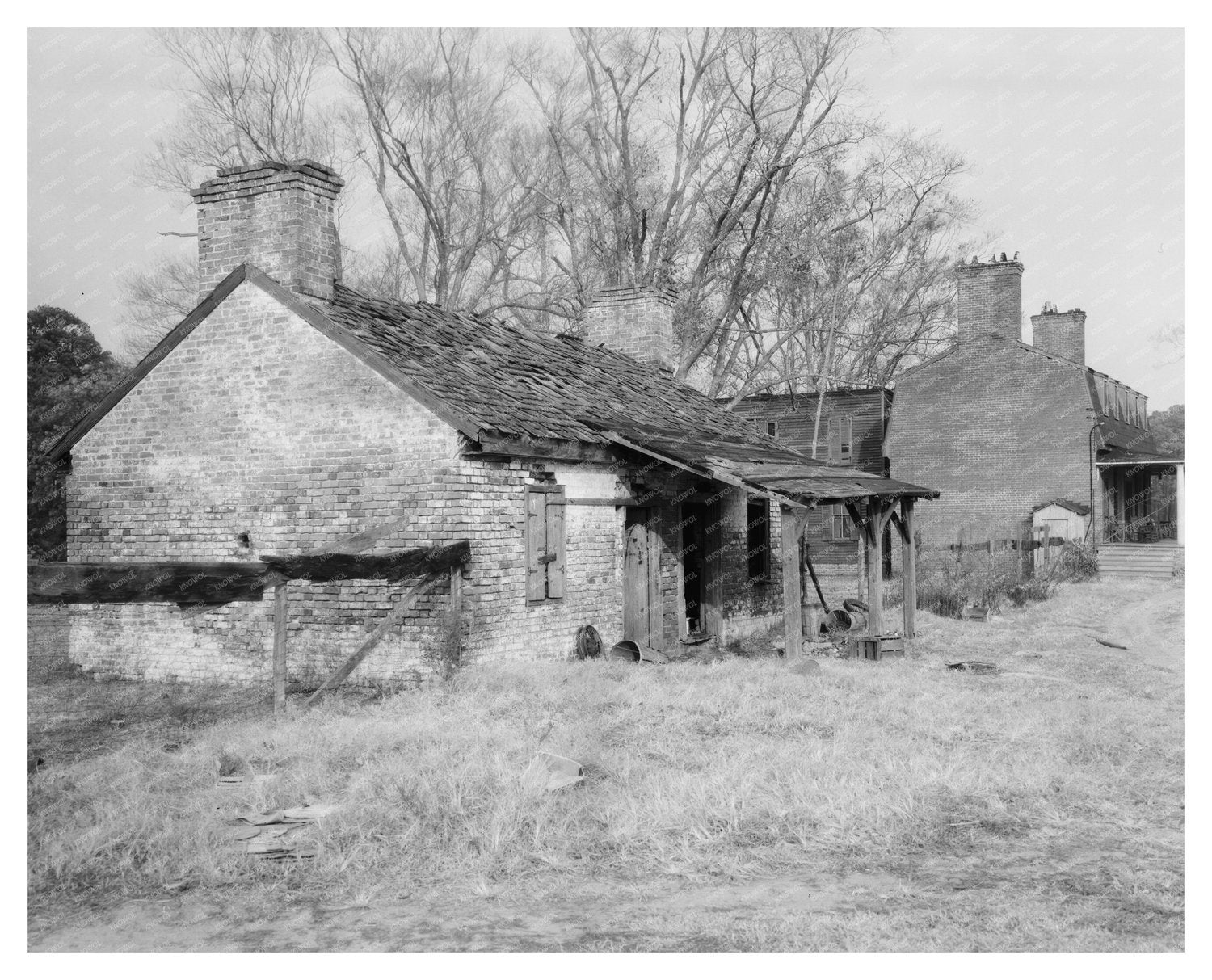 Vintage Outbuildings in Princess Anne County, VA 20th Centur