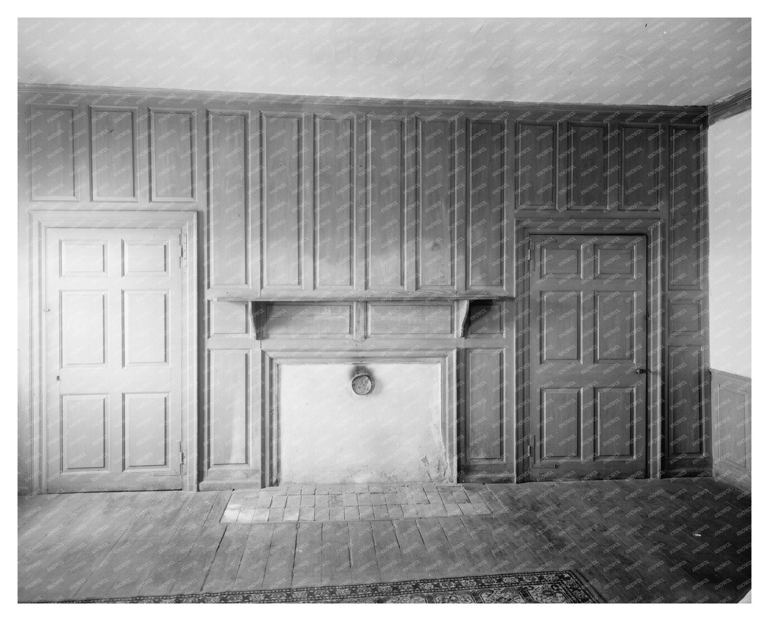 1727 Interior View, Princess Anne County, Virginia History
