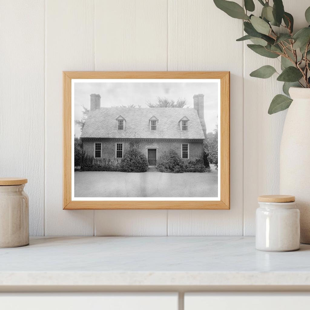 Historic Brick House in Norfolk, VA - Pre-1634 Architecture