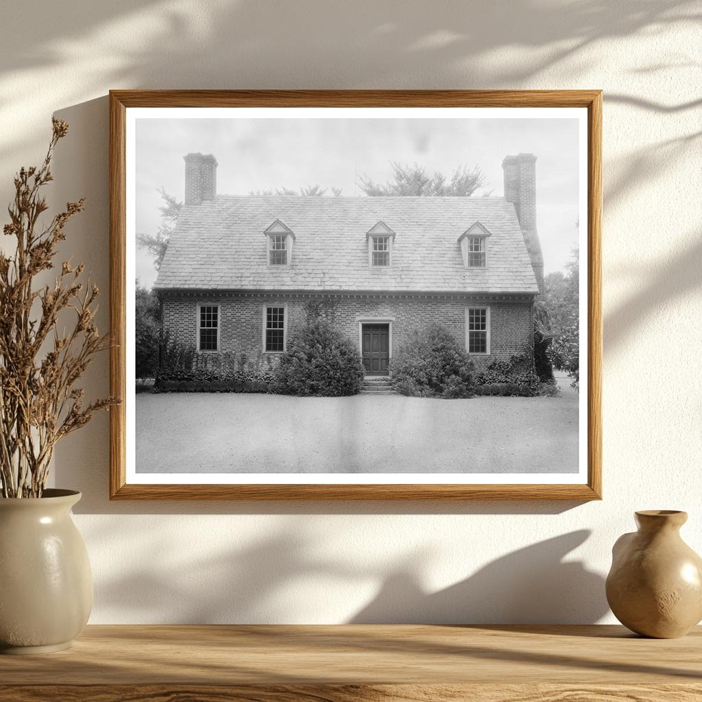 Historic Brick House in Norfolk, VA - Pre-1634 Architecture