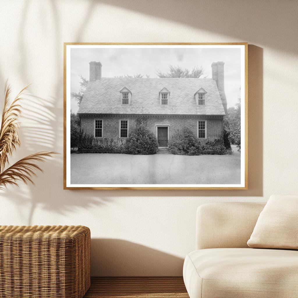 Historic Brick House in Norfolk, VA - Pre-1634 Architecture