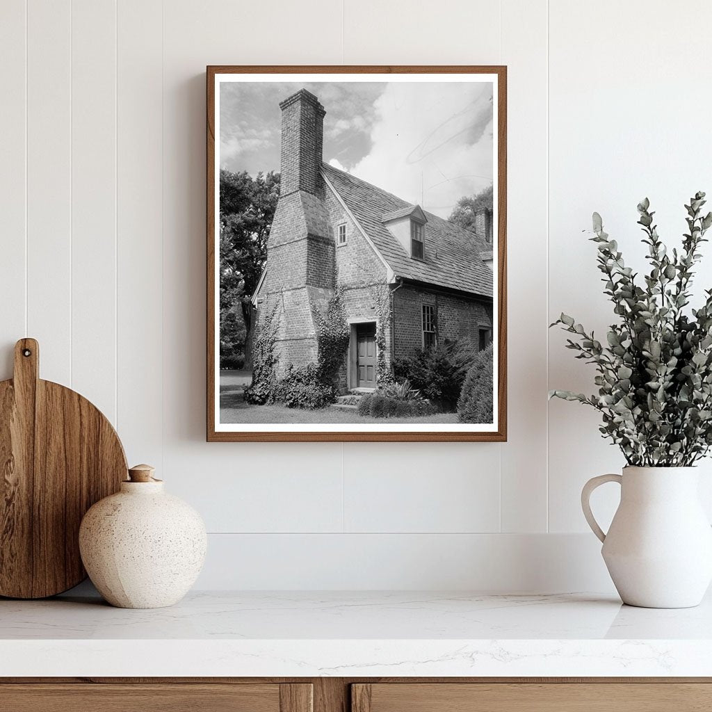 Historic First Brick House, Norfolk VA, 1634