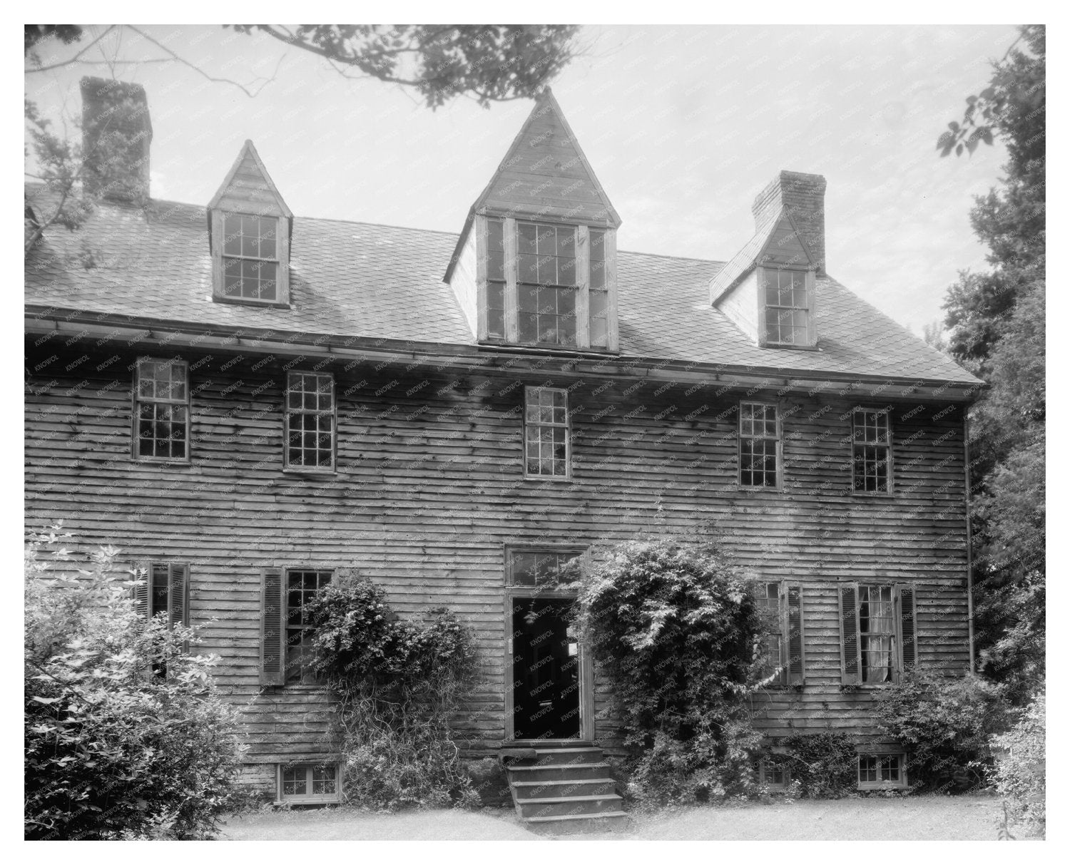 18th Century House in Richmond County, VA - Historical Image