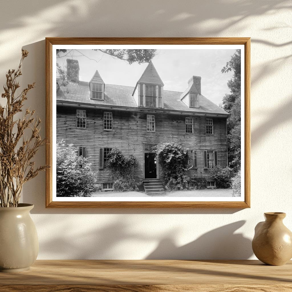 18th Century House in Richmond County, VA - Historical Image