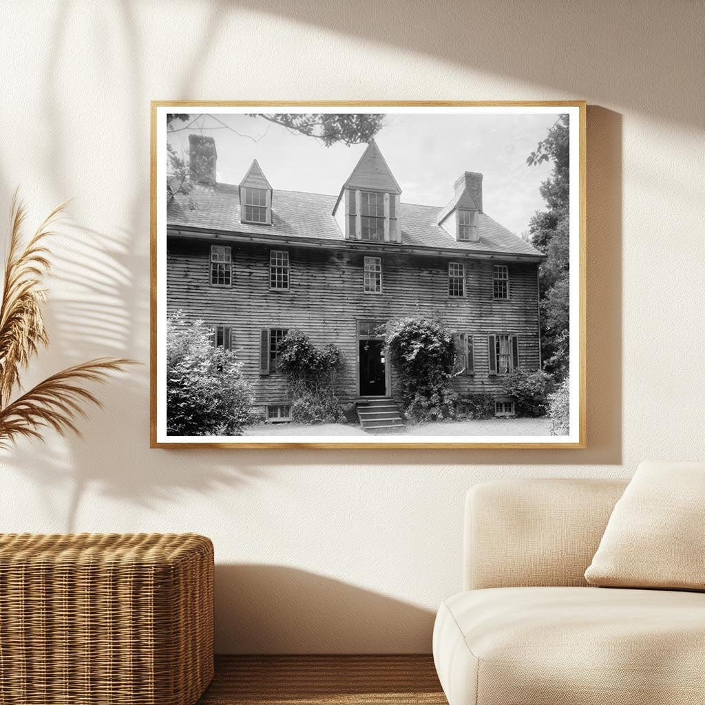 18th Century House in Richmond County, VA - Historical Image