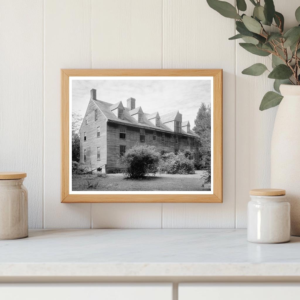 18th-Century Wooden House, Richmond County, VA, 1733