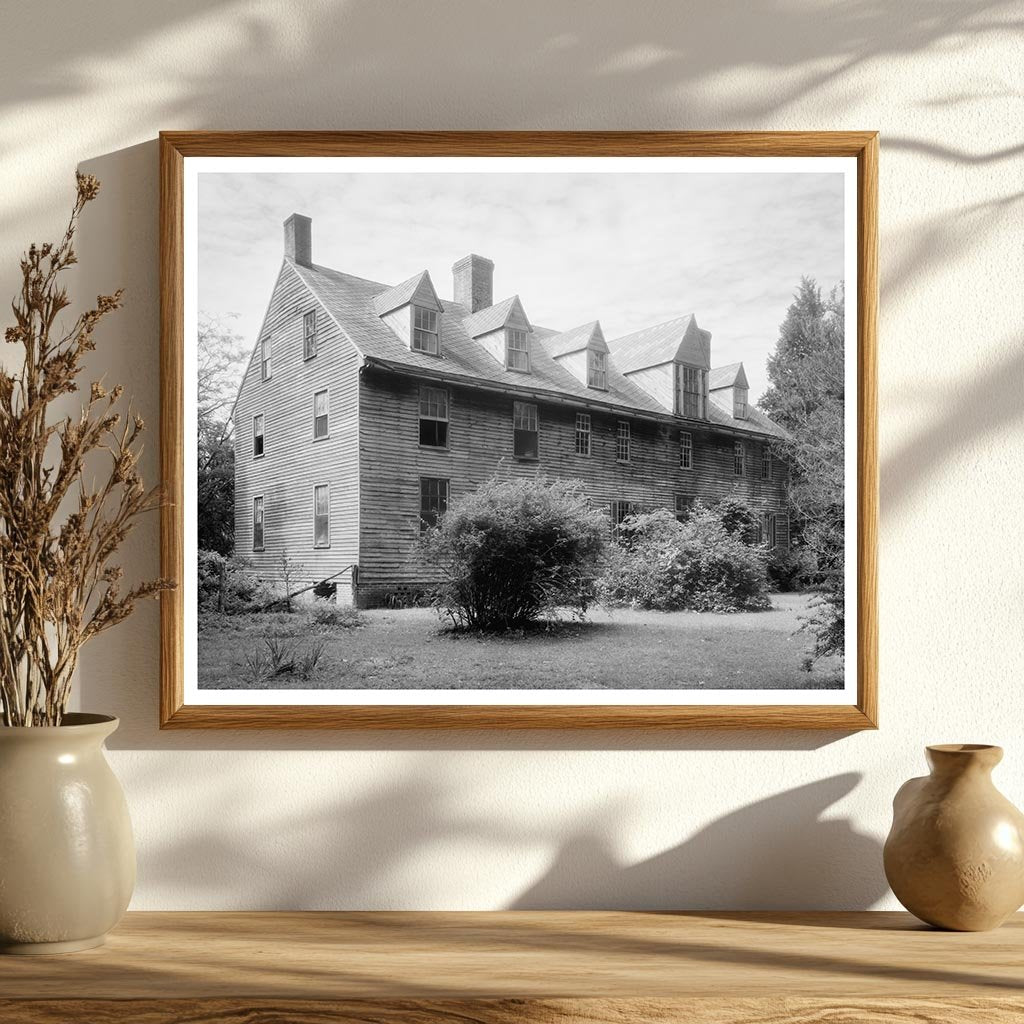 18th-Century Wooden House, Richmond County, VA, 1733