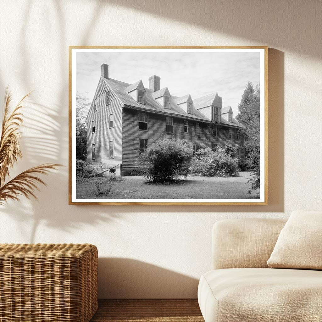 18th-Century Wooden House, Richmond County, VA, 1733