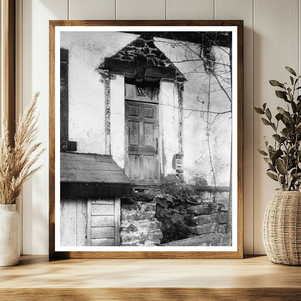 Richmond County VA Colonial Architecture Photo 1953