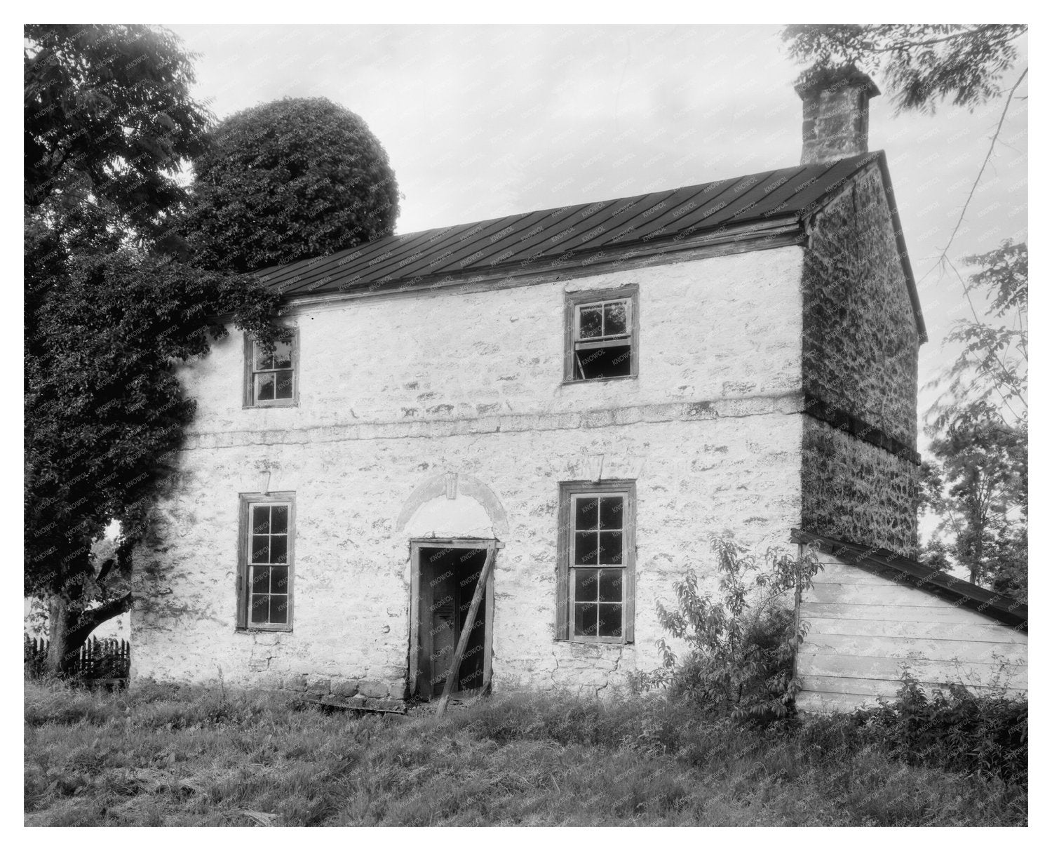 Richmond, VA Vintage Architecture Photo from 1953