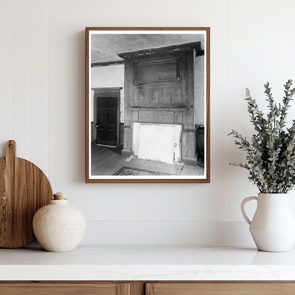 Richmond County, VA Vintage Architecture Photo, 20th Century