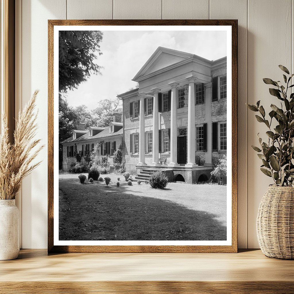 1730 Colonial Building in Richmond County, VA Vintage Photo
