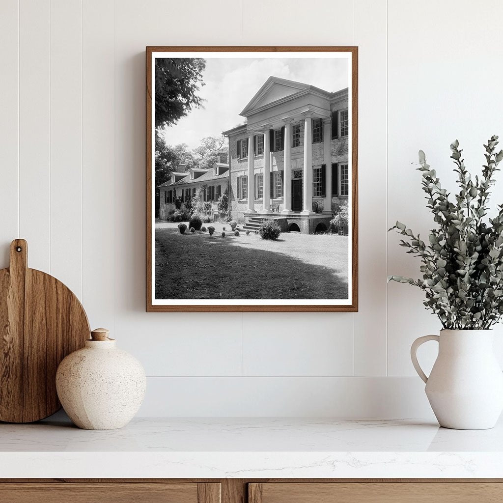 1730 Colonial Building in Richmond County, VA Vintage Photo