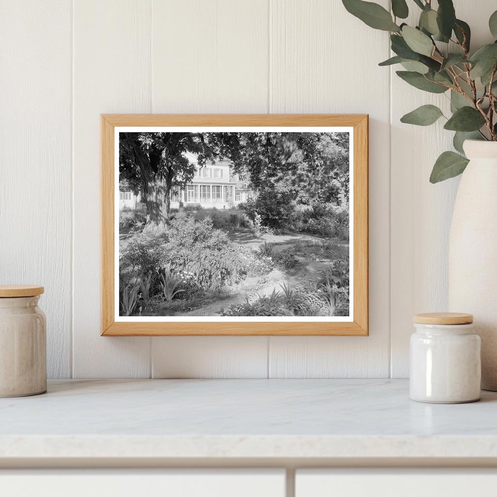 Vintage Estate Photo, Warsaw VA, 1730 Architecture