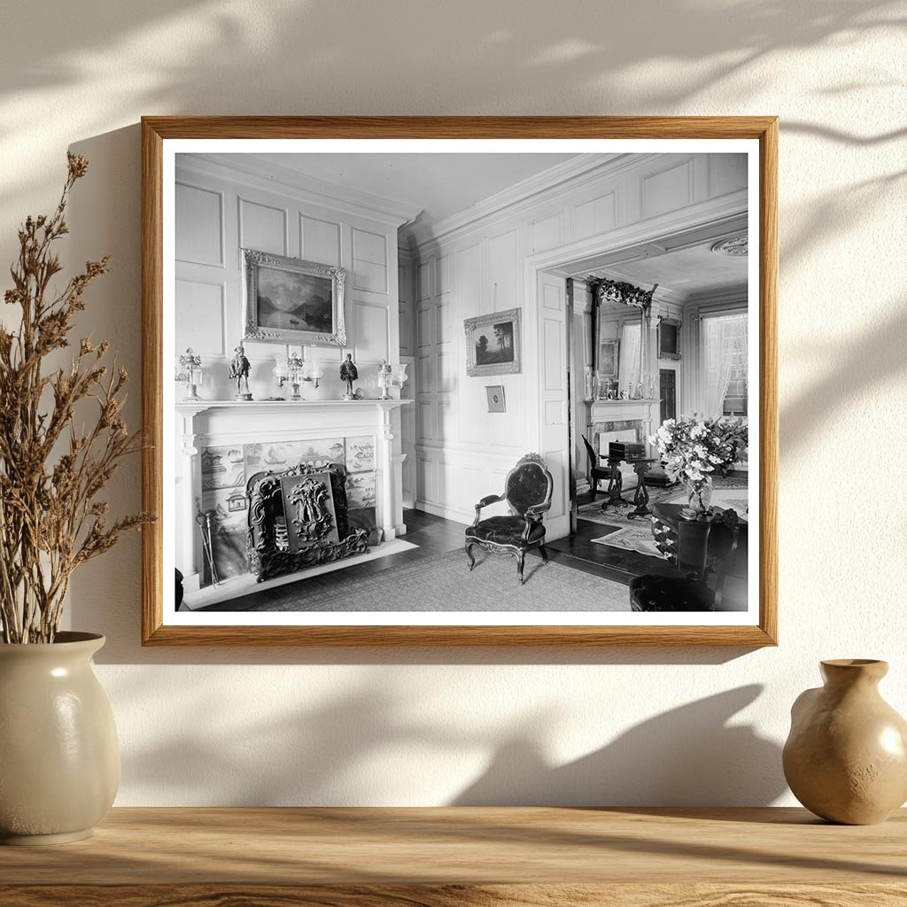 Historic Building Interior in Richmond County, VA 1730