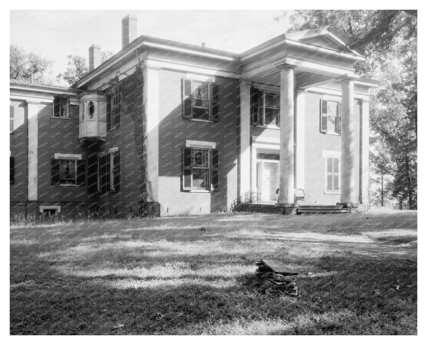 Historic 1820 Roanoke County, VA Dwelling Photograph