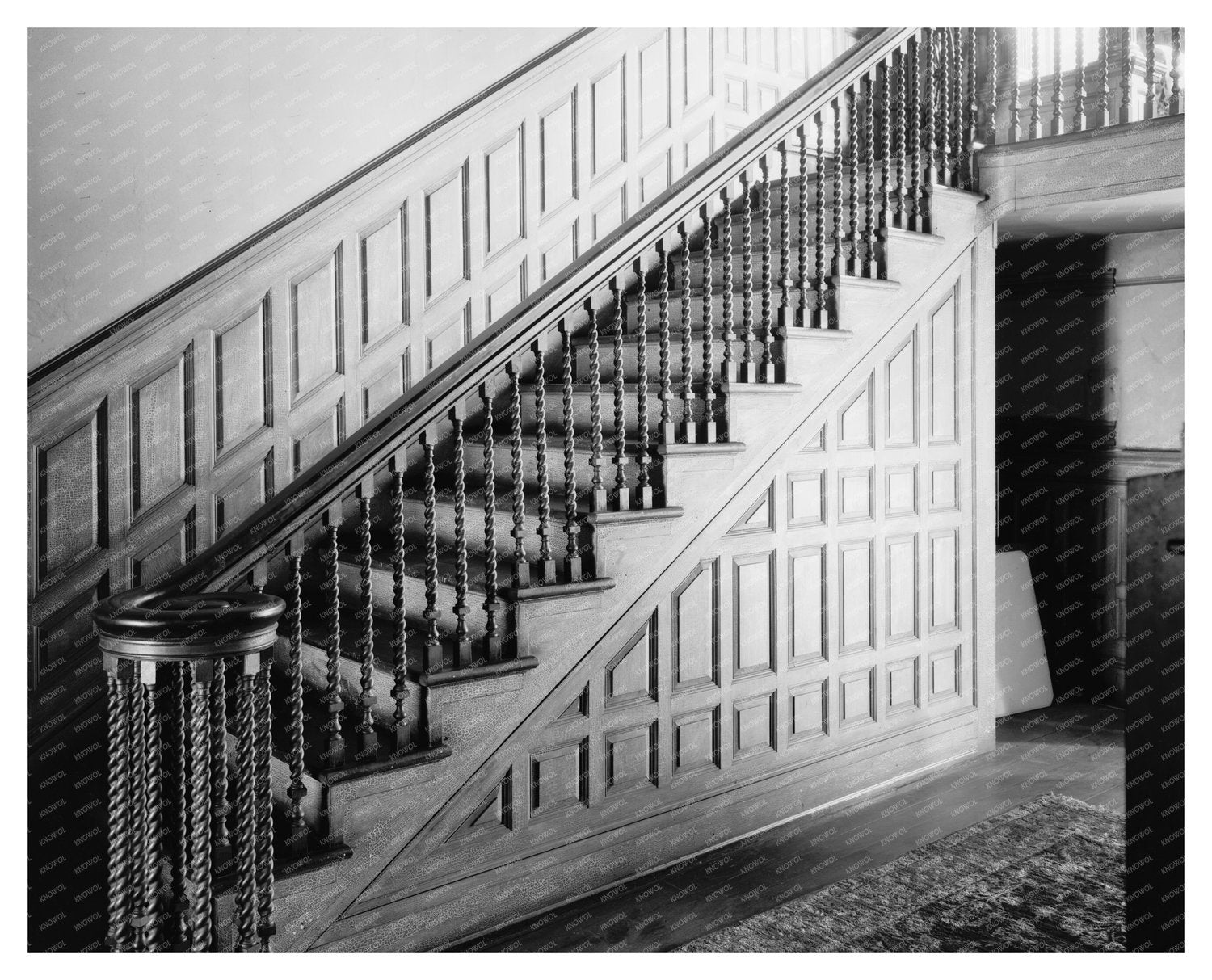 Historic Roanoke County Home Interior, Virginia 1820