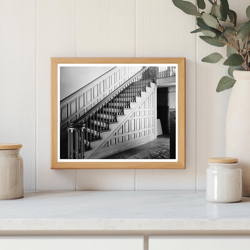 Historic Roanoke County Home Interior, Virginia 1820