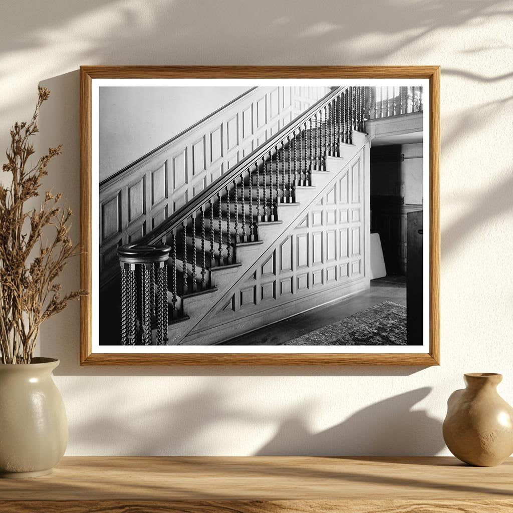 Historic Roanoke County Home Interior, Virginia 1820