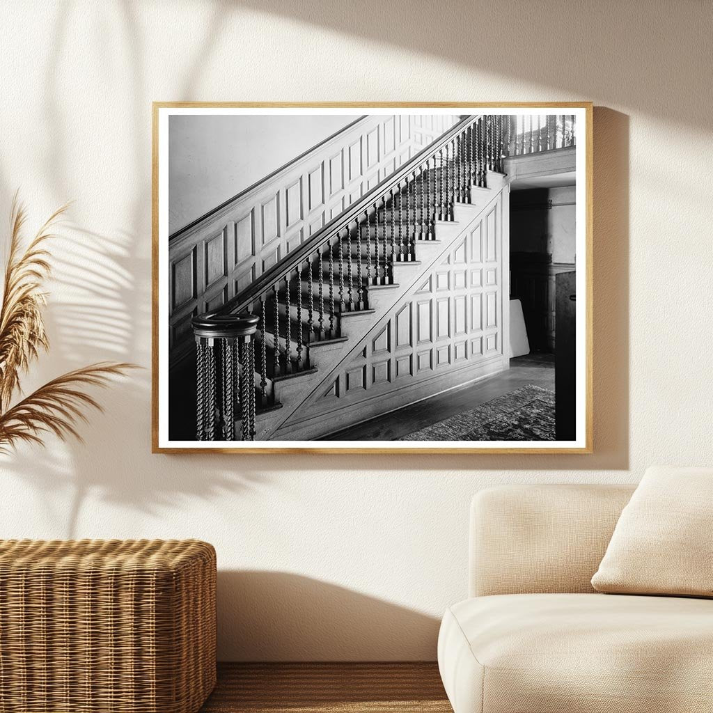Historic Roanoke County Home Interior, Virginia 1820