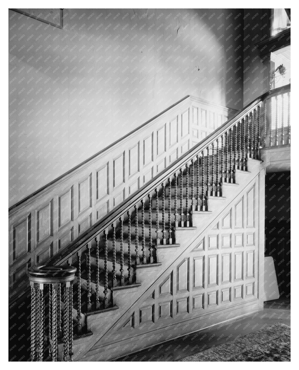 Virginia T. Rogers Estate Interior, Roanoke County 1820