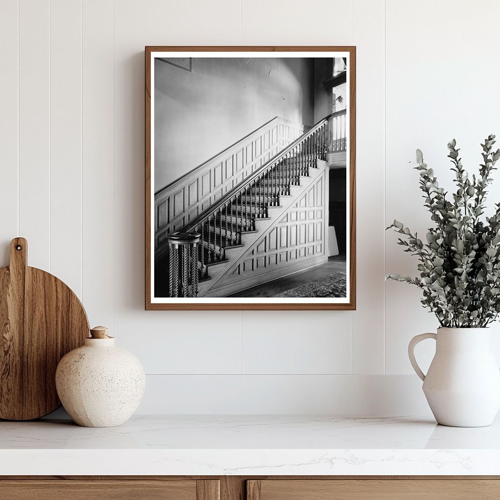 Virginia T. Rogers Estate Interior, Roanoke County 1820