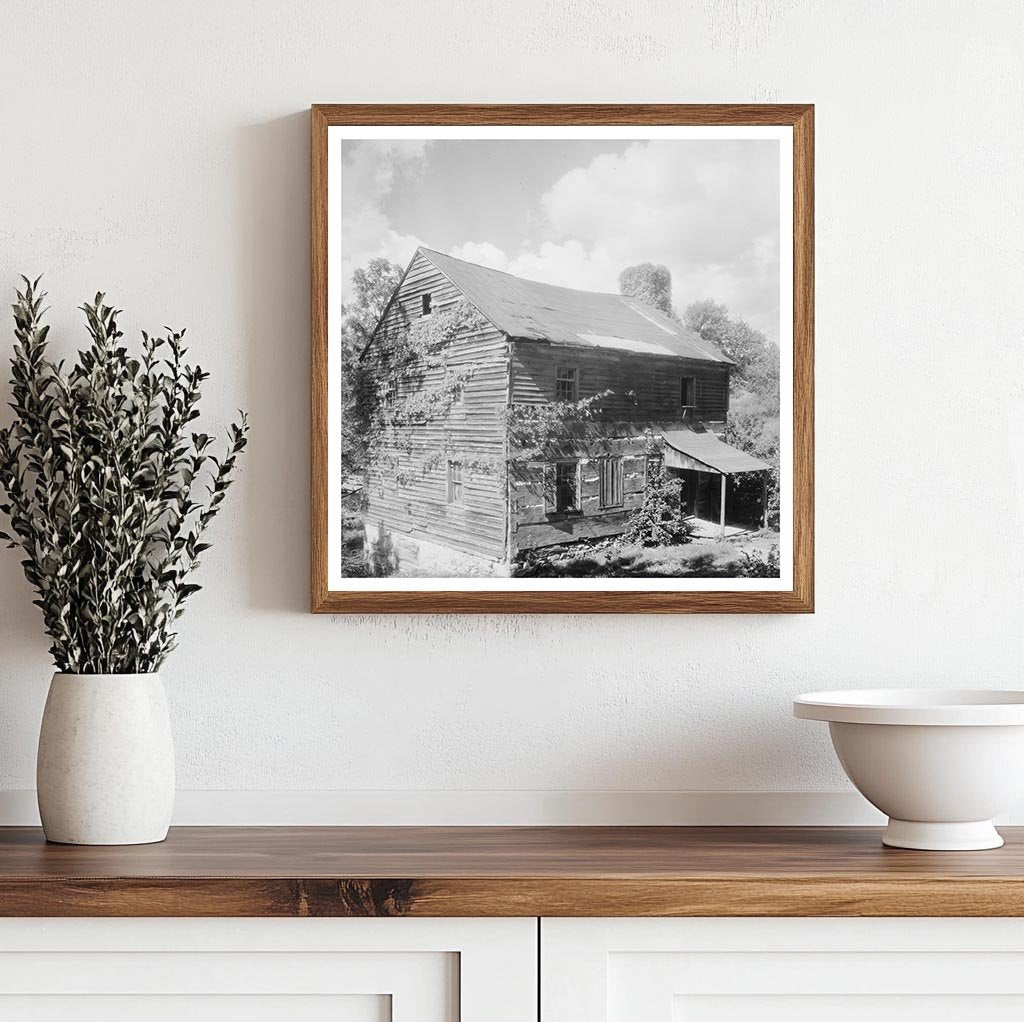 1930s Roanoke County VA Vintage Architectural Photo