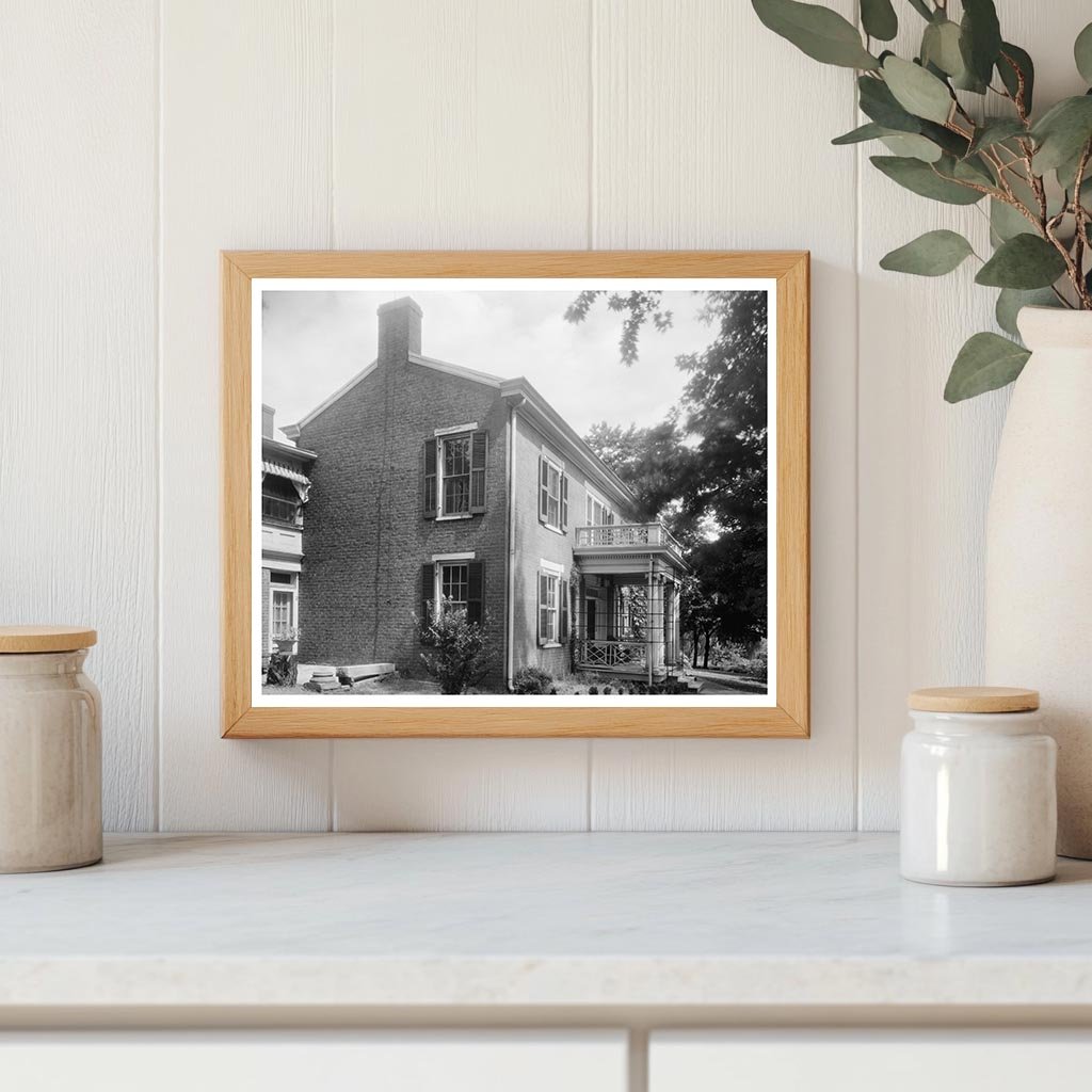 Historic McClannahan House, Roanoke County, VA, 1953