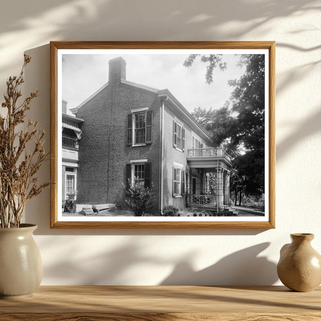 Historic McClannahan House, Roanoke County, VA, 1953