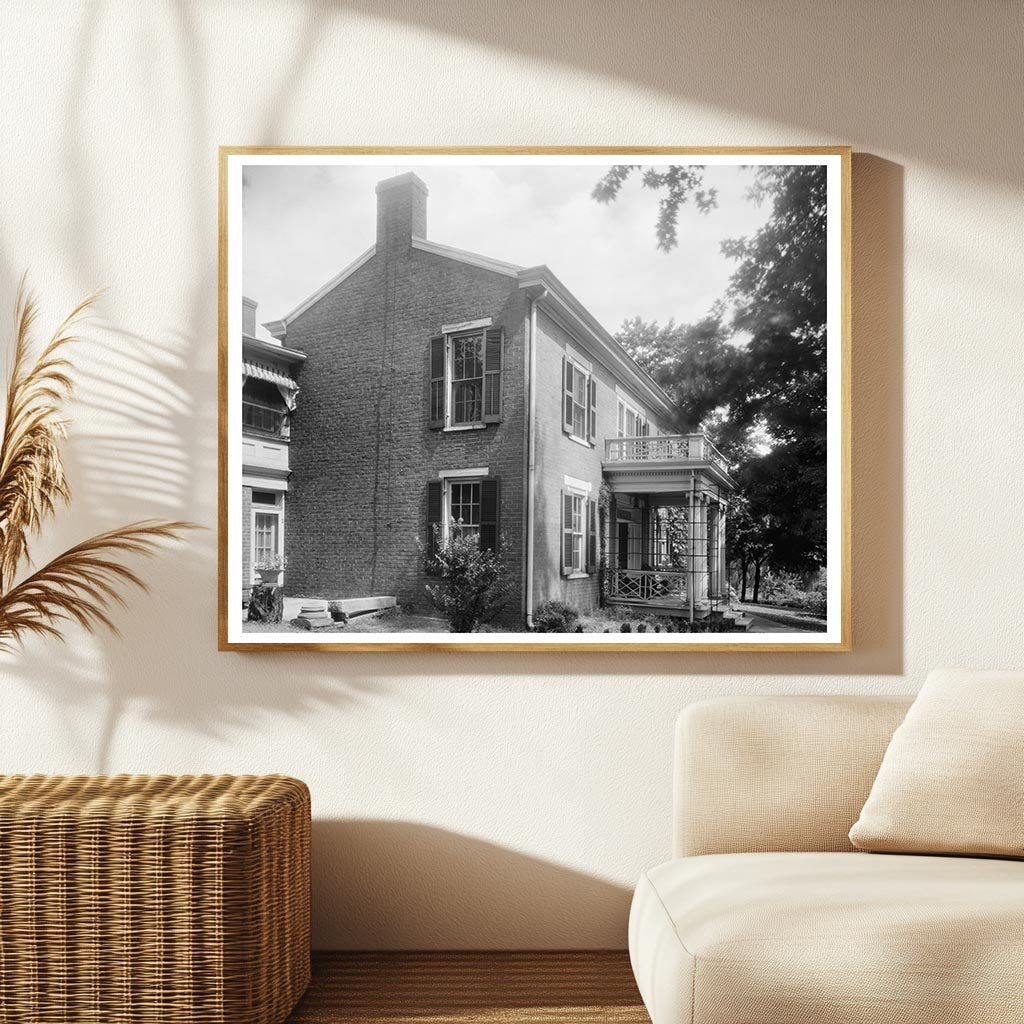 Historic McClannahan House, Roanoke County, VA, 1953