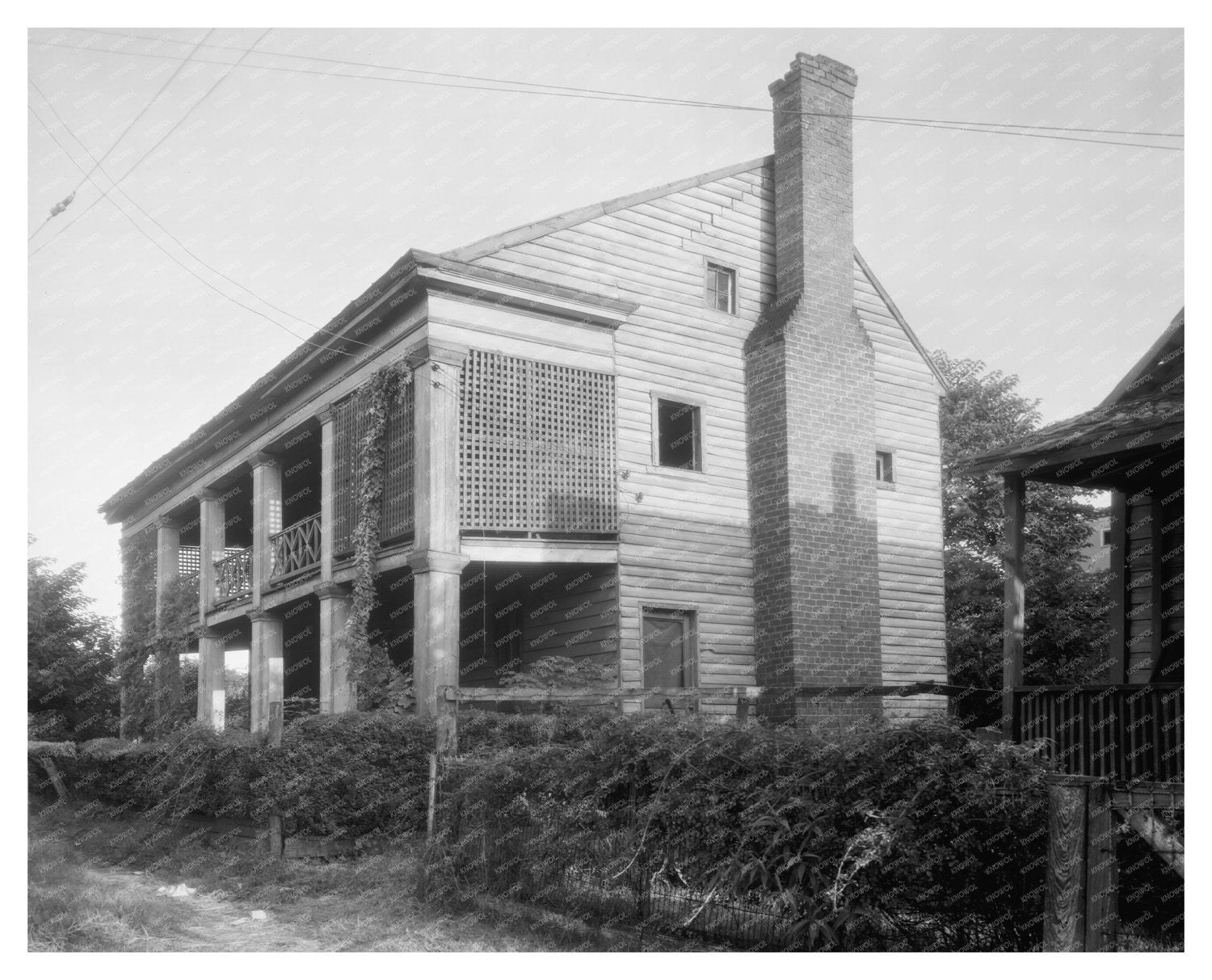 Historic Tavern in Roanoke County, Virginia, 20th Century