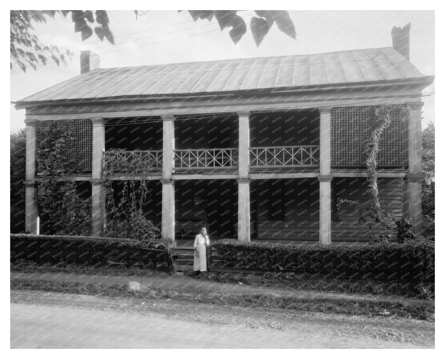 Roanoke County, VA Architectural History Photograph, 1953