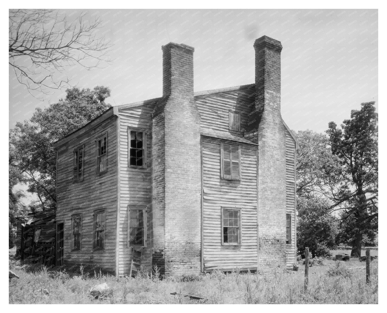 Vintage Farmhouse in Spotsylvania County, Virginia, 1953