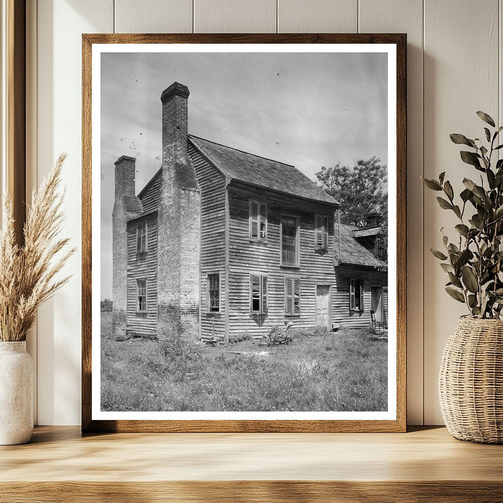 Spotsylvania County VA Architecture History 20th Century