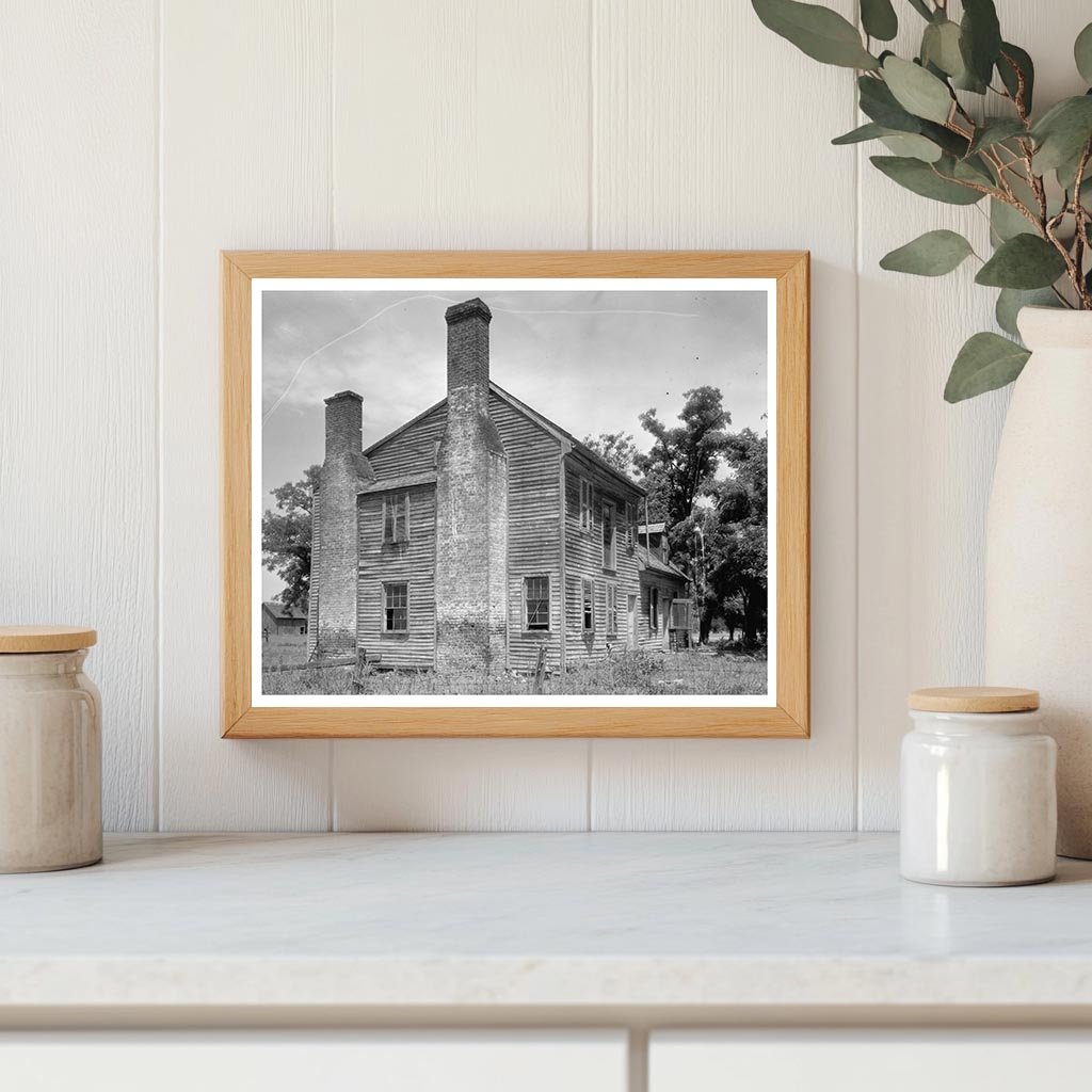 Spotsylvania Farmhouse, VA - Vintage Photo, 20th Century