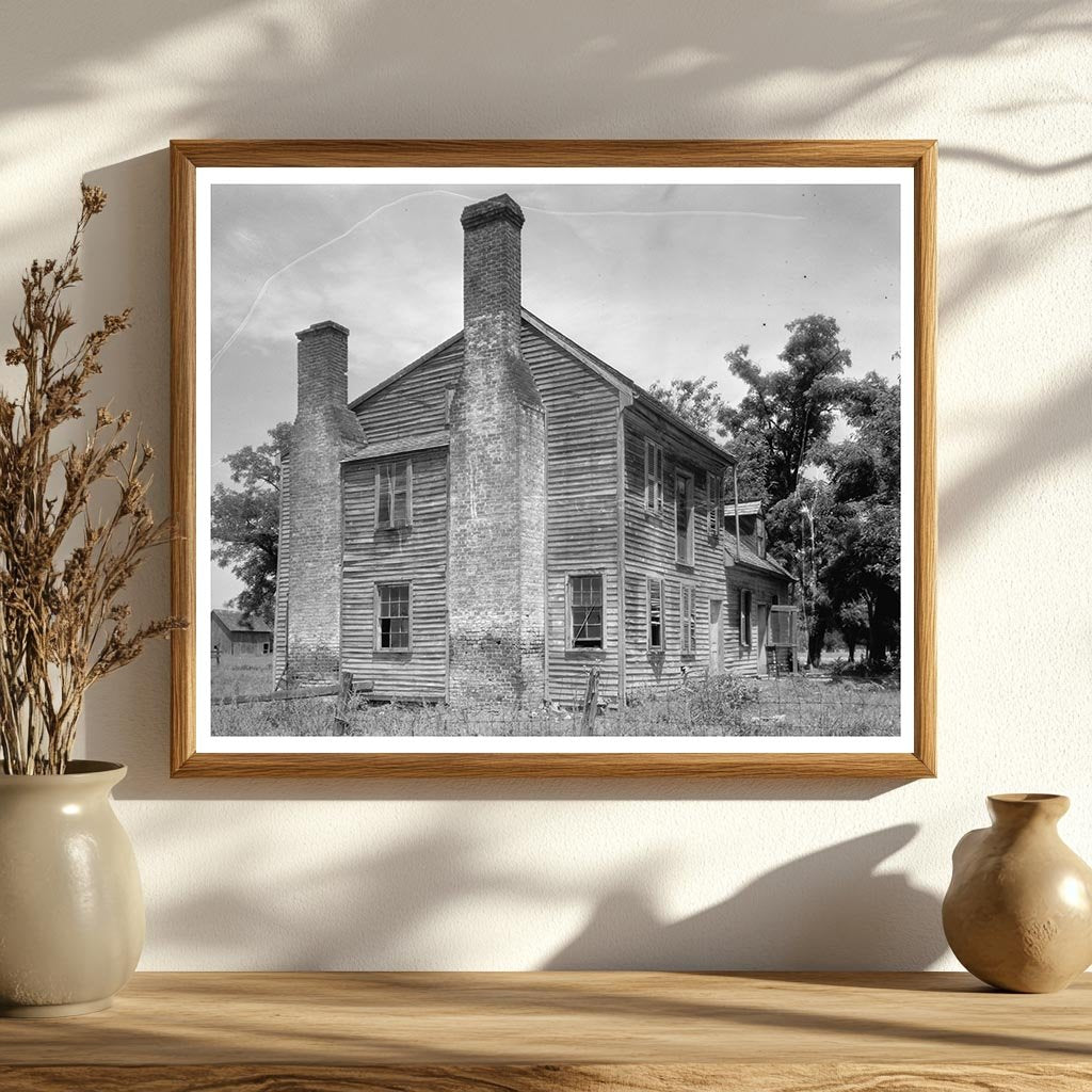 Spotsylvania Farmhouse, VA - Vintage Photo, 20th Century