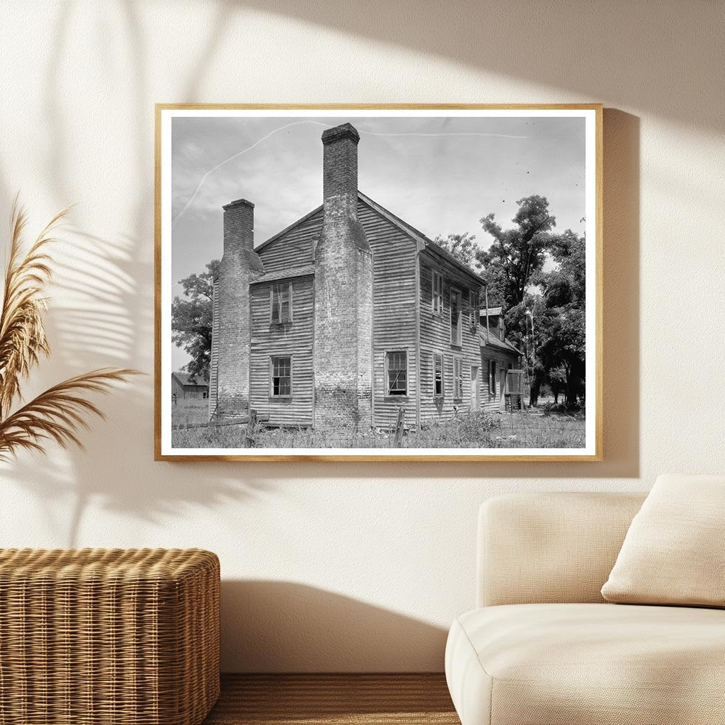 Spotsylvania Farmhouse, VA - Vintage Photo, 20th Century